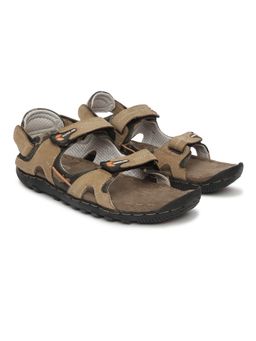 WOODLAND - Men Khaki Sandals