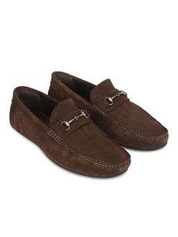 WOODLAND - Men Dark Brown Penny Loafers