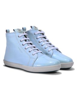 WOODLAND - Women Sky Blue Casual Boots