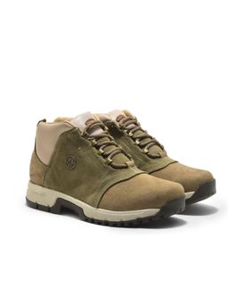 WOODLAND - Men Khaki Casual Boots