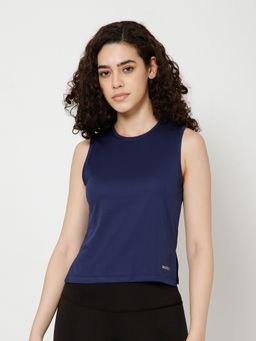 BASICPLZ - Cloud Navy Blue Tank Top