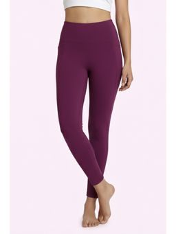 Zivame - Zelocity Quick Dry Purple Leggings