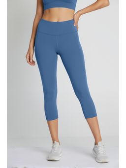 Zivame - Zelocity Quick Dry Blue Capri