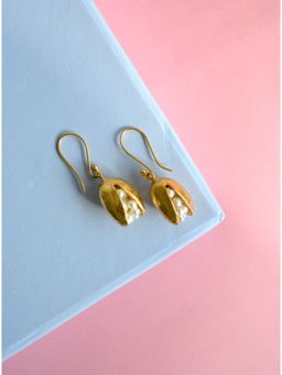 Tangerine - Pistachio Earrings