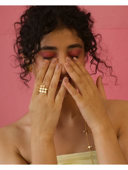 Tangerine - Braille Ring