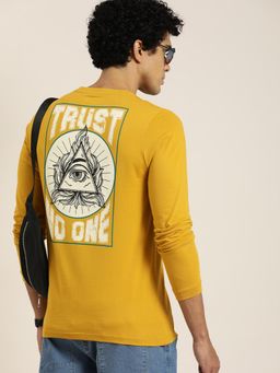 DILLINGER - Mustard Graphic Regular T-Shirt