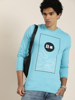 DILLINGER - Blue Graphic Regular T-Shirt