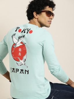 DILLINGER - Blue Graphic Regular T-Shirt