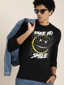 DILLINGER - Black Graphic Regular T-Shirt