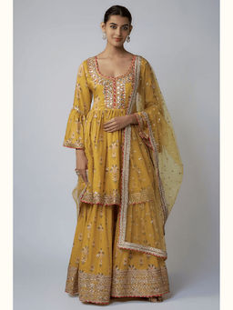 Gopi Vaid - Prachi Peplum Sharara Set