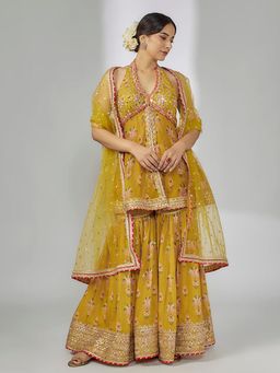 Gopi Vaid - Taapsi Kurta with Sharara and Dupatta