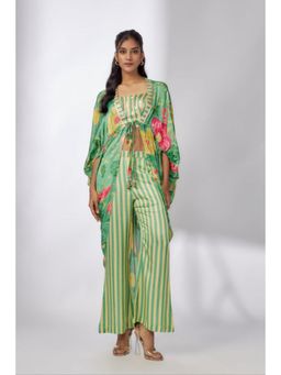 Gopi Vaid - Rishika One Shoulder Pant Set