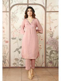 Kaveri - Blue Straight Kurta