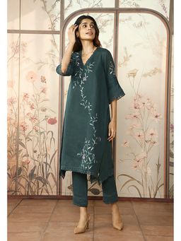Kaveri - Teal Kurta
