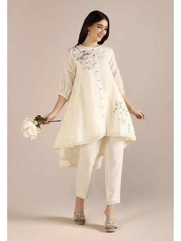 Kaveri - Camelia Ice Cream Cone Kurta