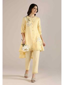 Kaveri - Camelia Ice Cream Cone Kurta