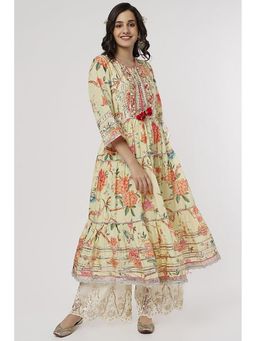 Gopi Vaid - Shweta Tiwari In Madhu Tiered Ag Set