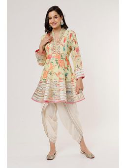 Gopi Vaid - Sameera Ag Top with Dhoti