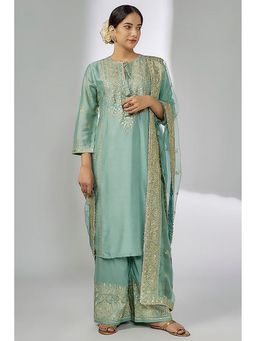 Gopi Vaid - Rati Kurta with Palazzo and Dupatta