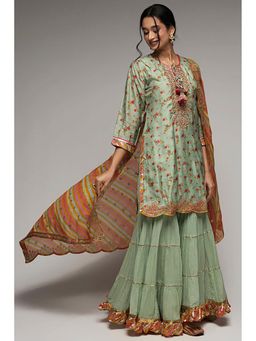 Gopi Vaid - Rashida Short Sharara Set