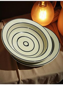 Lupaava - Ceramic Pasta Plate - Beige