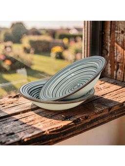 Lupaava - Ceramic Pasta Plate - Black