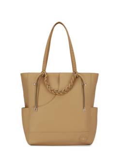 MIRAGGIO - Women Beige Nylon Bag