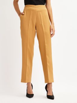 SALT Attire - Beige Formal Side Zip Pant