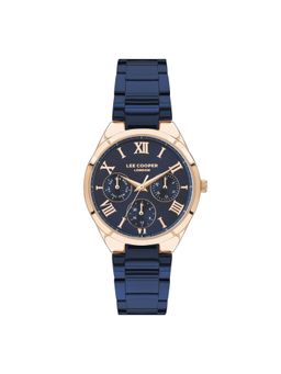 Lee Cooper - Multifunction Blue Round Dial Women's Watch - LC07456.490