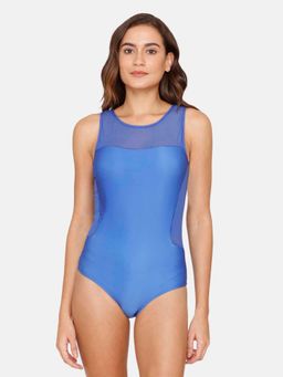 Zivame - Coucou Slip-on Bodysuit - Dazzling Blue