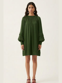 Doodlage - Alice Olive Mini Dress