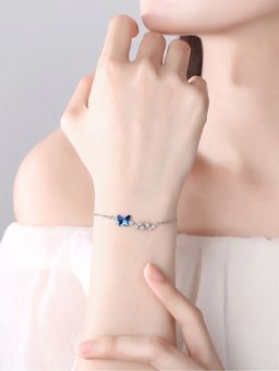 Raajsi By Yellow Chimes - 925 Sterling Silver Bracelets for Women Pure Silver Bracelet