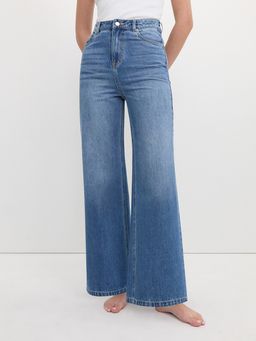 Pomelo - Wide Leg Jeans - Blue