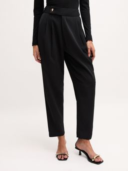 Pomelo - Pleated Trousers - Black