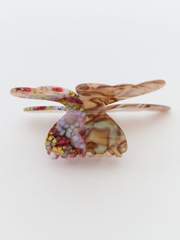 Pomelo - Blooming Charm Hair Claw - Brown