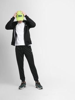 Jack & Jones - Black Logo Print Tracksuit