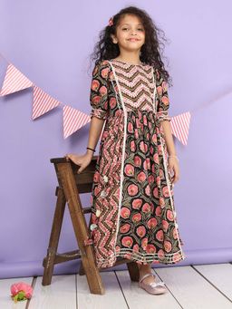 Lil Pitaara - Black Girls Pure Cotton Dress