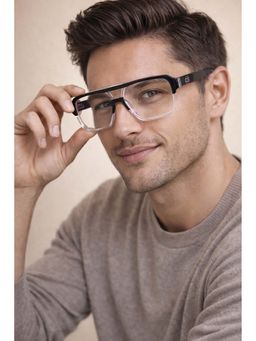 Guess - Eyewear For Men With Shiny Black-Crystal Acetate Frame - (56)