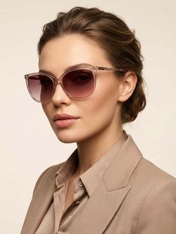 Guess - Brown Uv Protection Oval Women Sunglasses (Gus00150-H5957Fsg) (59)