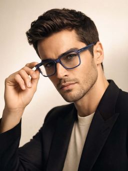 Police - Full Rim Square Shaped Eyewear Frame for Men -VPLN19K50AGQFR (50)