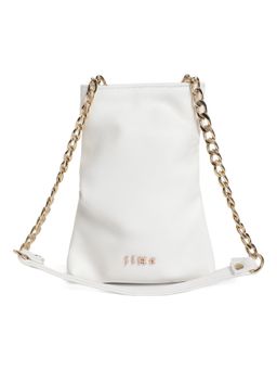 JiHa - White Mini Basic Crossbody Sling Bag