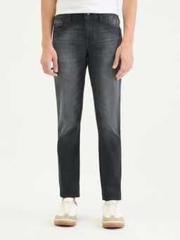 Antony Morato - Men Tapered Fit Black Solid Jeans
