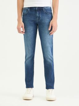 Antony Morato - Men Tapered Fit Blue Solid Jeans