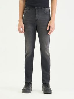 Antony Morato - Men Skinny Fit Charcoal Black Solid Jeans