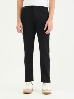 Antony Morato - Men Tapered Fit Black Solid Jeans