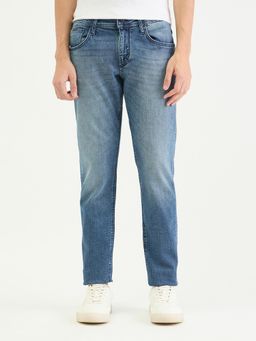 Antony Morato - Men Tapered Fit Blue Solid Jeans