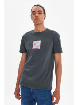 Trendyol - Man Grey T-Shirt