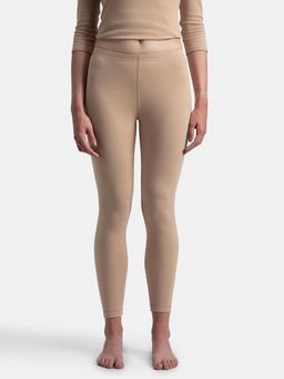 Jockey - 2544 Women Super Warm Combed Cotton Rich Brushed Thermal Leggings - Skin