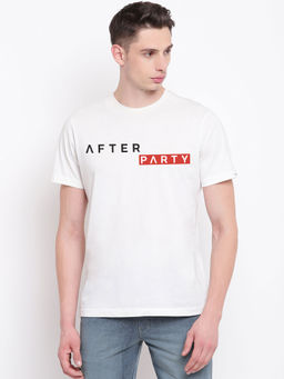 THREADCURRY - After Party Creative Graphic Printed T-shirt For Men