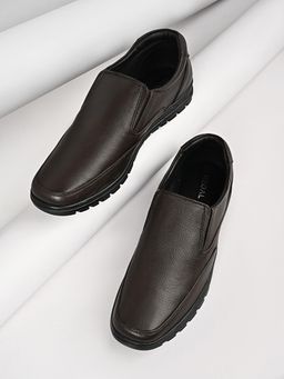 REGAL - Brown Mens Comfort Leather Slip On Loafers